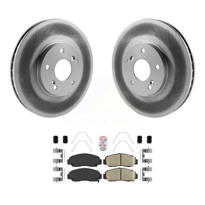 Coated Disc Rotors and Ceramic Brake Pads Kit-KGA-100724 - Kit.bestparts.ca
