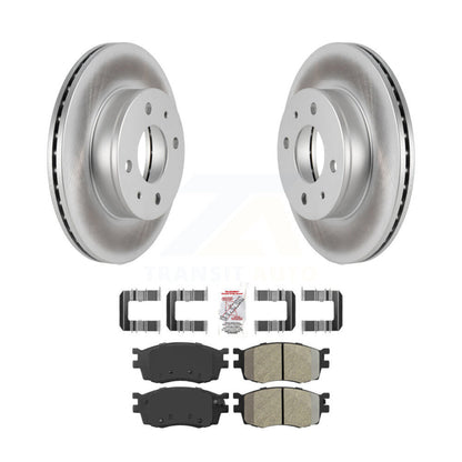 Coated Disc Rotors and Semi-Metallic Brake Pads Kit-KGA-100731 - Kit.bestparts.ca