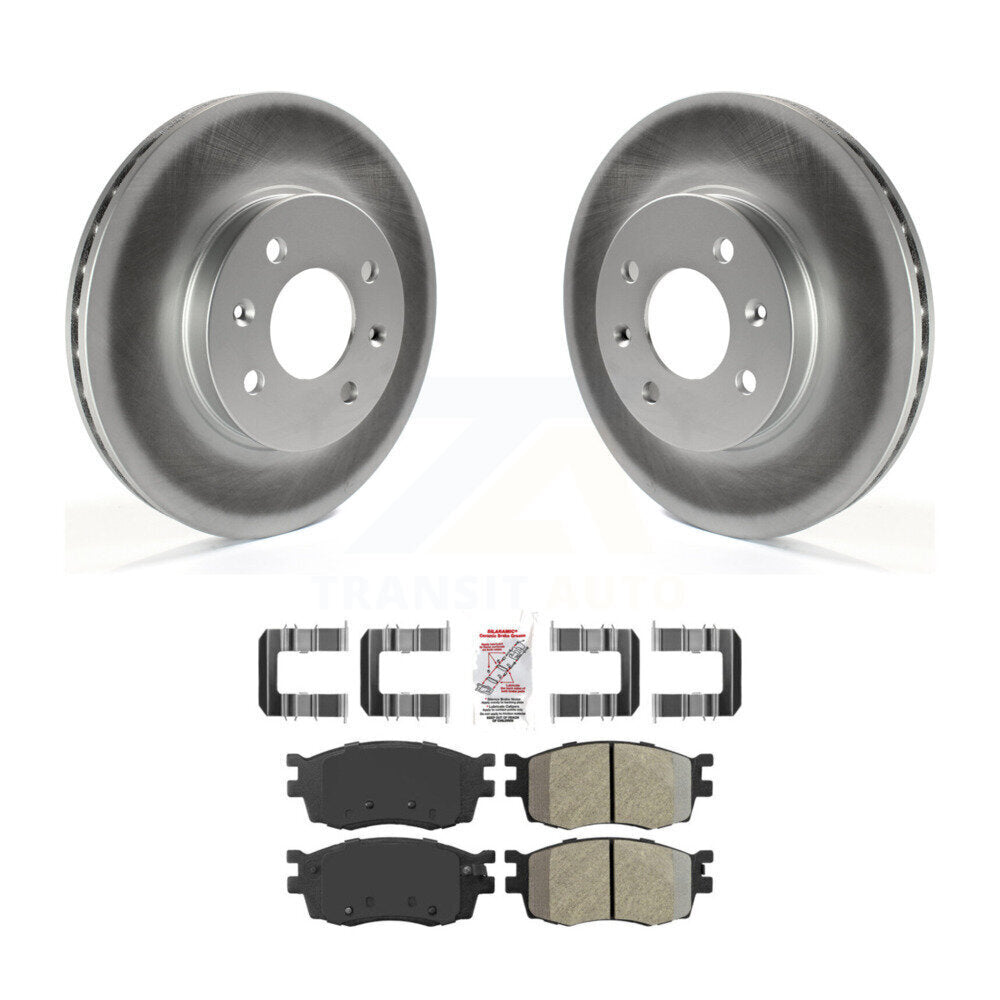 Coated Disc Rotors and Semi-Metallic Brake Pads Kit-KGA-100732 - Kit.bestparts.ca Kit.bestparts.ca