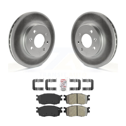 Coated Disc Rotors and Semi-Metallic Brake Pads Kit-KGA-100732 - Kit.bestparts.ca