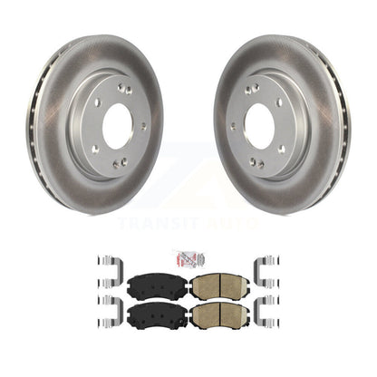 Coated Disc Rotors and Ceramic Brake Pads Kit-KGA-100740 - Kit.bestparts.ca