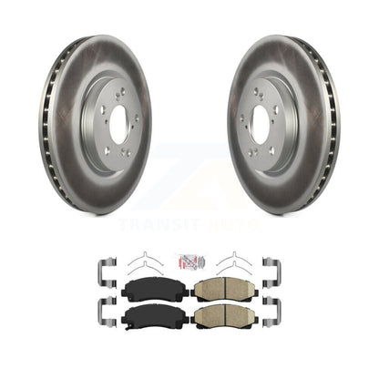 Coated Disc Rotors and Ceramic Brake Pads Kit-KGA-100743 - Kit.bestparts.ca