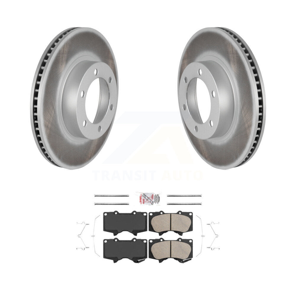 Coated Disc Rotors and Ceramic Brake Pads Kit-KGA-100745 - Kit.bestparts.ca Kit.bestparts.ca