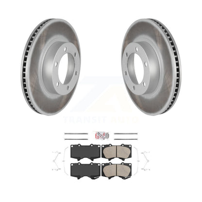 Coated Disc Rotors and Ceramic Brake Pads Kit-KGA-100745 - Kit.bestparts.ca