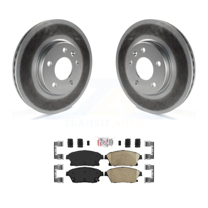 Coated Disc Rotors and Ceramic Brake Pads Kit-KGA-100751 - Kit.bestparts.ca