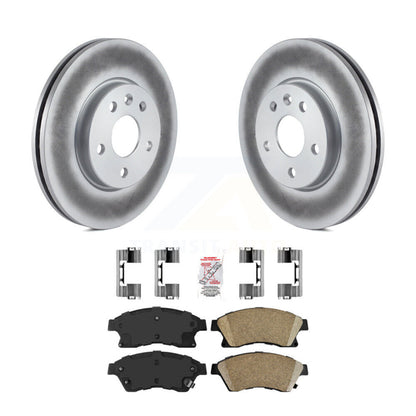 Coated Disc Rotors and Ceramic Brake Pads Kit-KGA-100754 - Kit.bestparts.ca