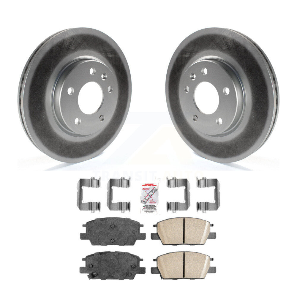 Coated Disc Rotors and Ceramic Brake Pads Kit-KGA-100758 - Kit.bestparts.ca Kit.bestparts.ca