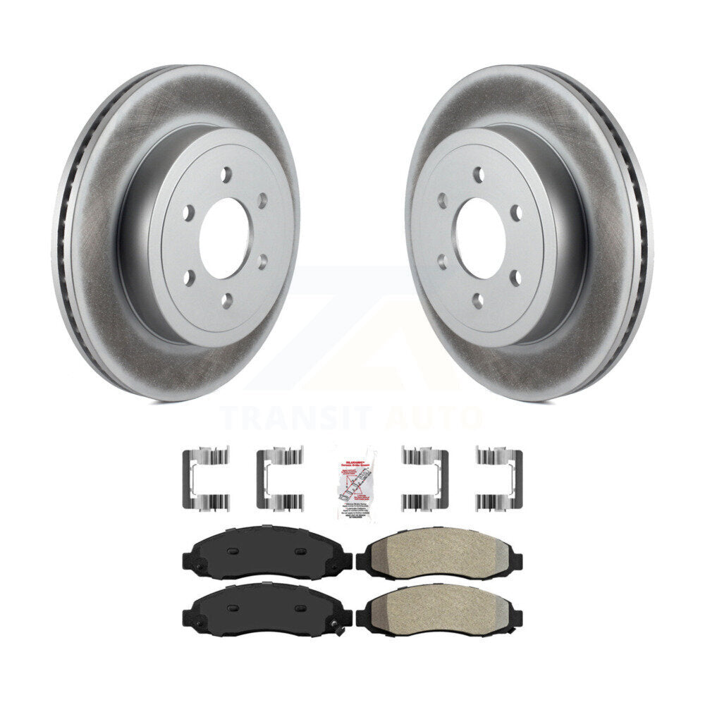 Coated Disc Rotors and Semi-Metallic Brake Pads Kit-KGA-100760 - Kit.bestparts.ca Kit.bestparts.ca