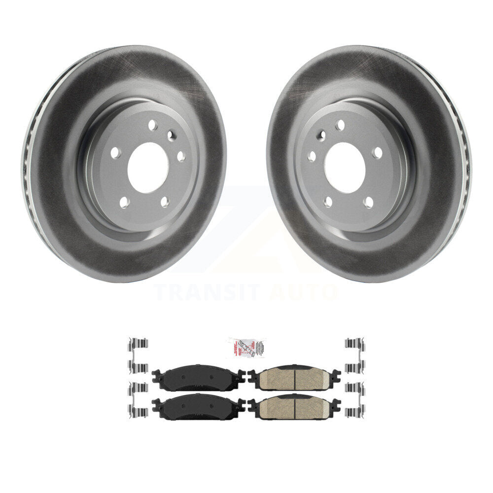 Coated Disc Rotors and Ceramic Brake Pads Kit-KGA-100762 - Kit.bestparts.ca