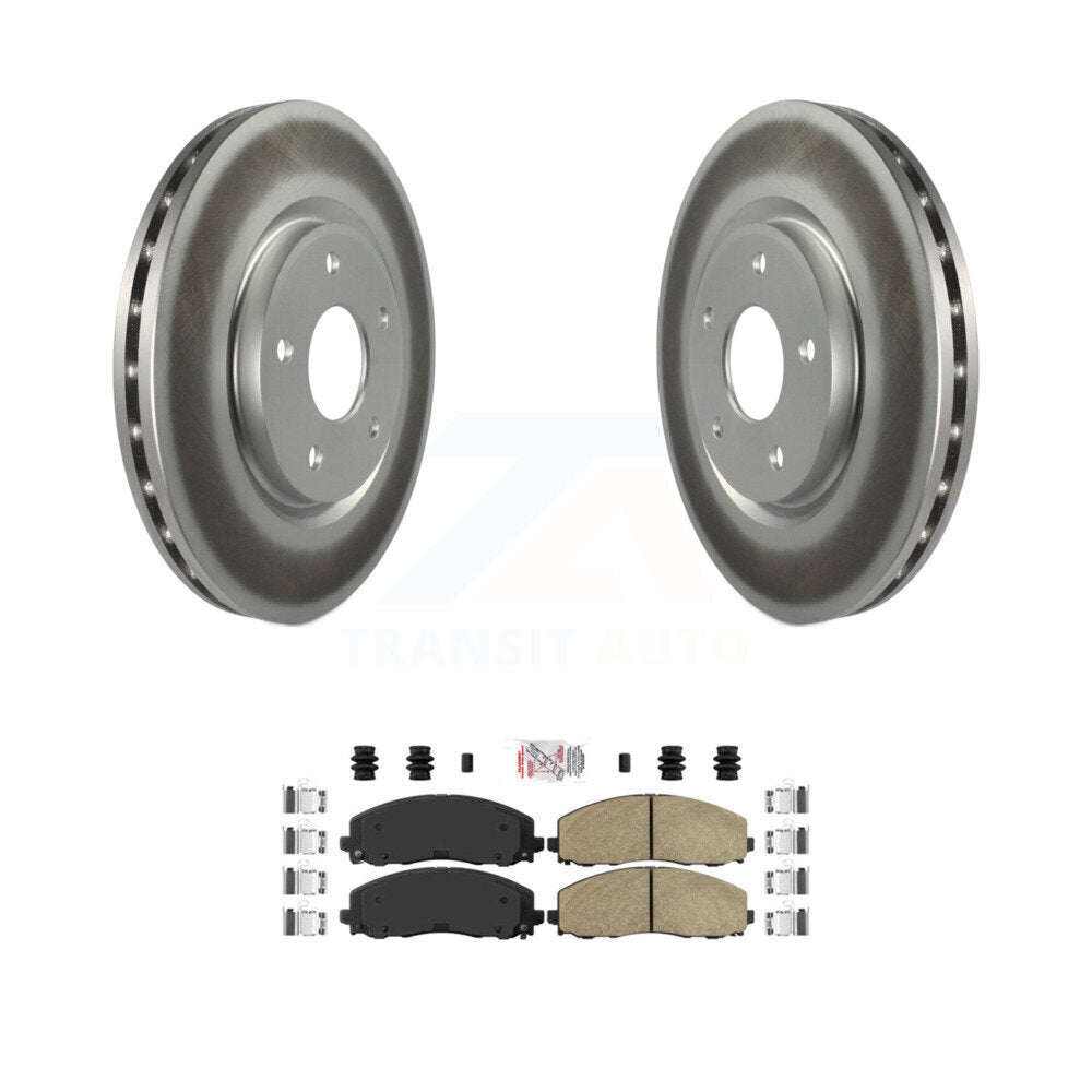 Coated Disc Rotors and Ceramic Brake Pads Kit-KGA-100763 - Kit.bestparts.ca