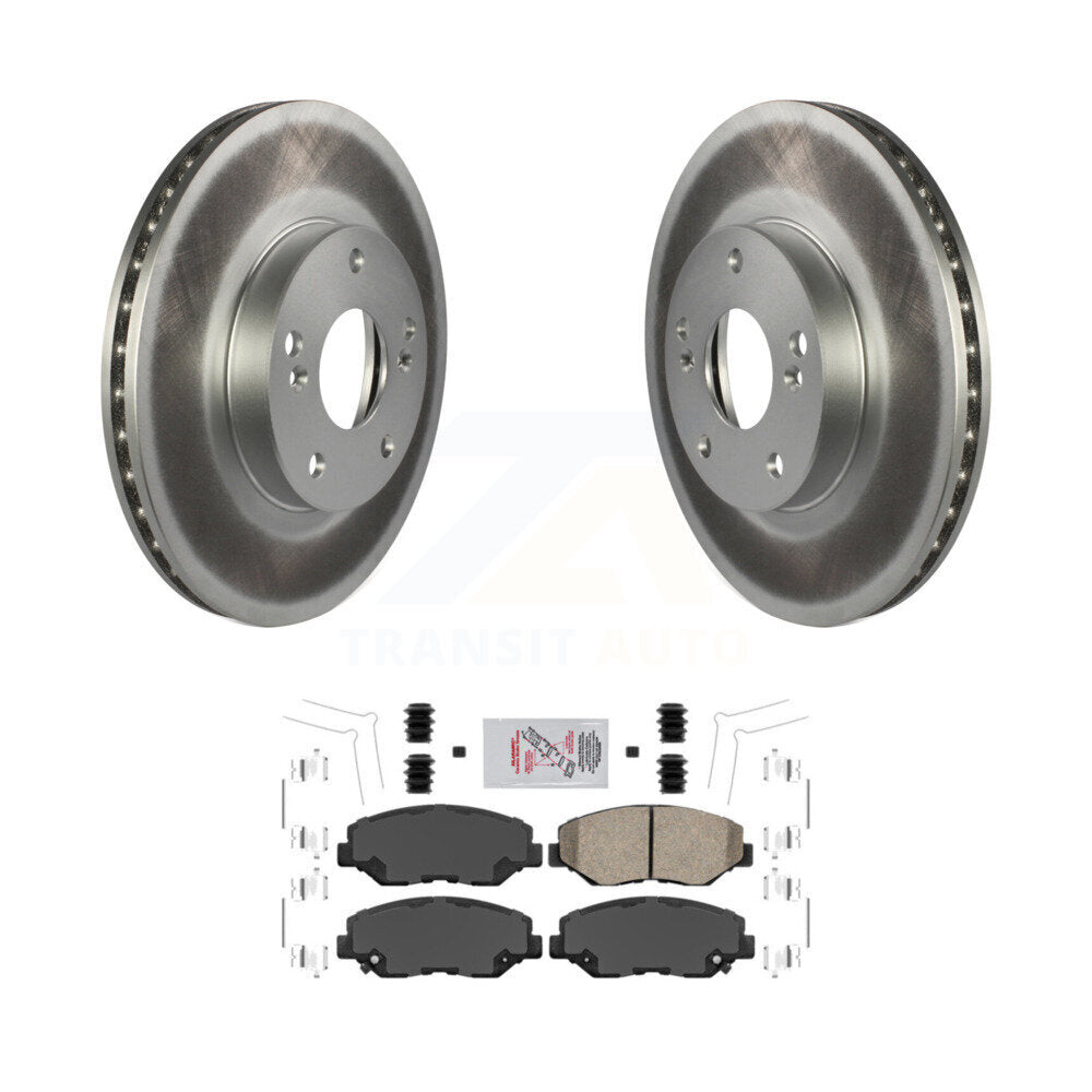 Coated Disc Rotors and Ceramic Brake Pads Kit-KGA-100767 - Kit.bestparts.ca Kit.bestparts.ca