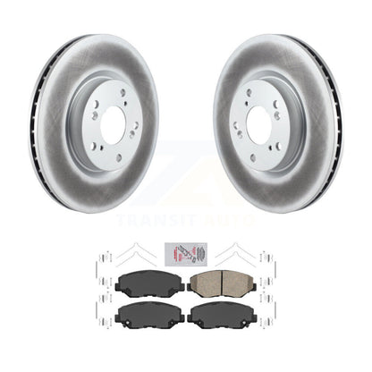 Coated Disc Rotors and Ceramic Brake Pads Kit-KGA-100768 - Kit.bestparts.ca