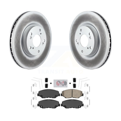 Coated Disc Rotors and Ceramic Brake Pads Kit-KGA-100769 - Kit.bestparts.ca