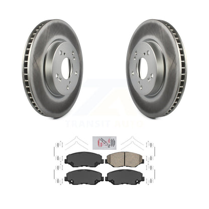 Coated Disc Rotors and Ceramic Brake Pads Kit-KGA-100777 - Kit.bestparts.ca
