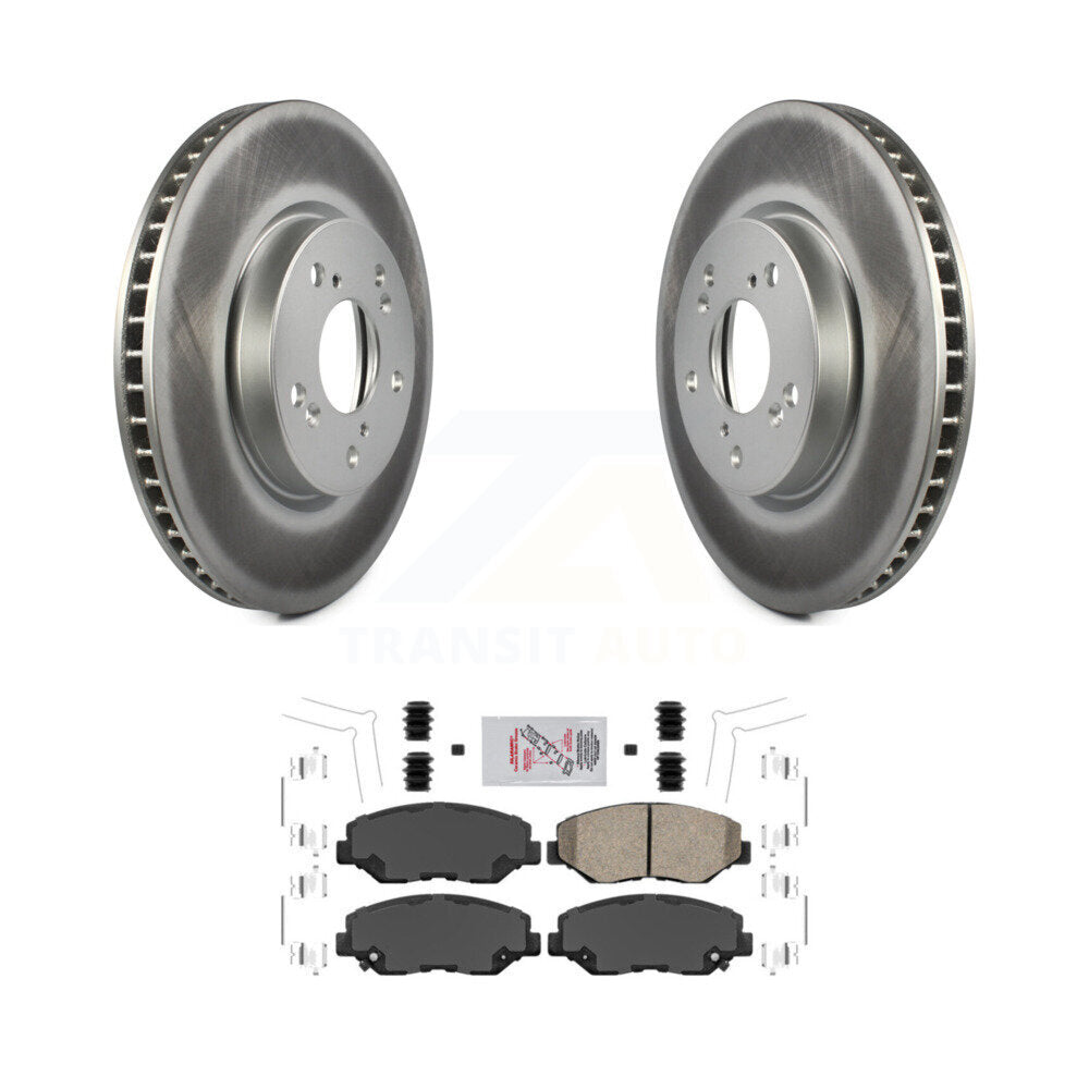 Coated Disc Rotors and Ceramic Brake Pads Kit-KGA-100778 - Kit.bestparts.ca Kit.bestparts.ca