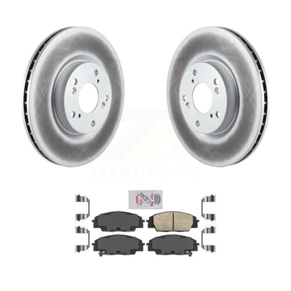 Coated Disc Rotors and Ceramic Brake Pads Kit-KGA-100780 - Kit.bestparts.ca