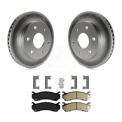 Coated Disc Rotors and Ceramic Brake Pads Kit-KGA-100786 - Kit.bestparts.ca