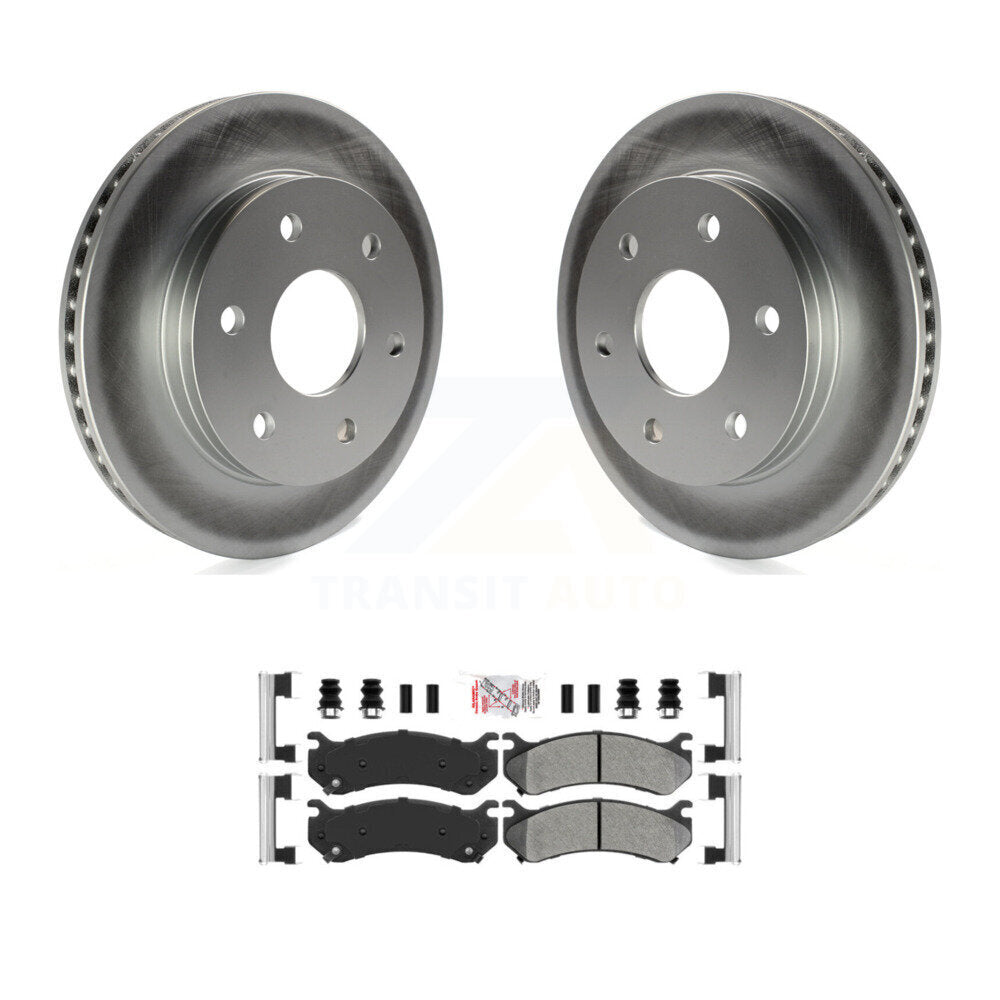 Coated Disc Rotors and Semi-Metallic Brake Pads Kit-KGA-100787 - Kit.bestparts.ca Kit.bestparts.ca
