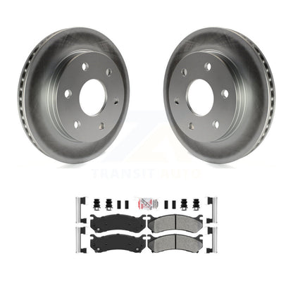 Coated Disc Rotors and Semi-Metallic Brake Pads Kit-KGA-100787 - Kit.bestparts.ca