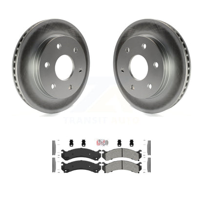 Coated Disc Rotors and Semi-Metallic Brake Pads Kit-KGA-100788 - Kit.bestparts.ca