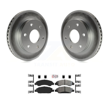 Coated Disc Rotors and Semi-Metallic Brake Pads Kit-KGA-100796 - Kit.bestparts.ca