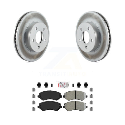Coated Disc Rotors and Semi-Metallic Brake Pads Kit-KGA-100798 - Kit.bestparts.ca