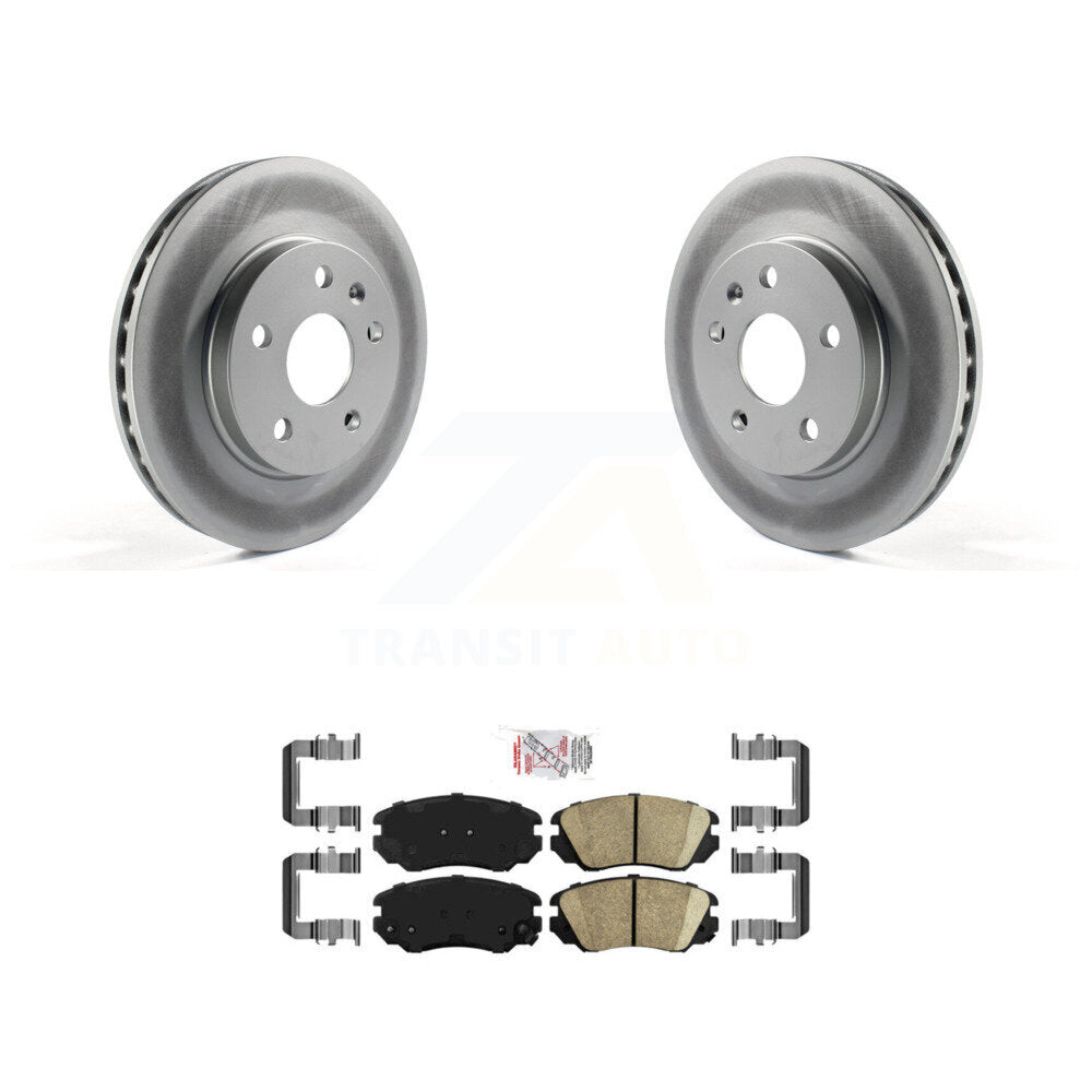Coated Disc Rotors and Ceramic Brake Pads Kit-KGA-100806 - Kit.bestparts.ca