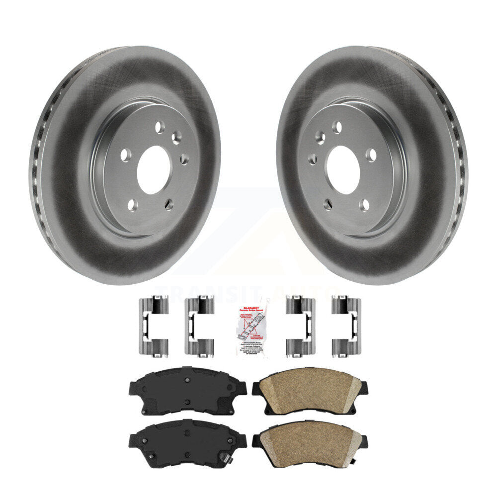 Coated Disc Rotors and Ceramic Brake Pads Kit-KGA-100812 - Kit.bestparts.ca Kit.bestparts.ca