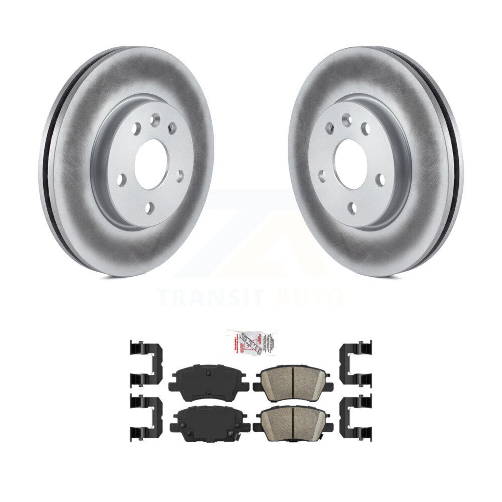 Coated Disc Rotors and Ceramic Brake Pads Kit-KGA-100813 - Kit.bestparts.ca Kit.bestparts.ca