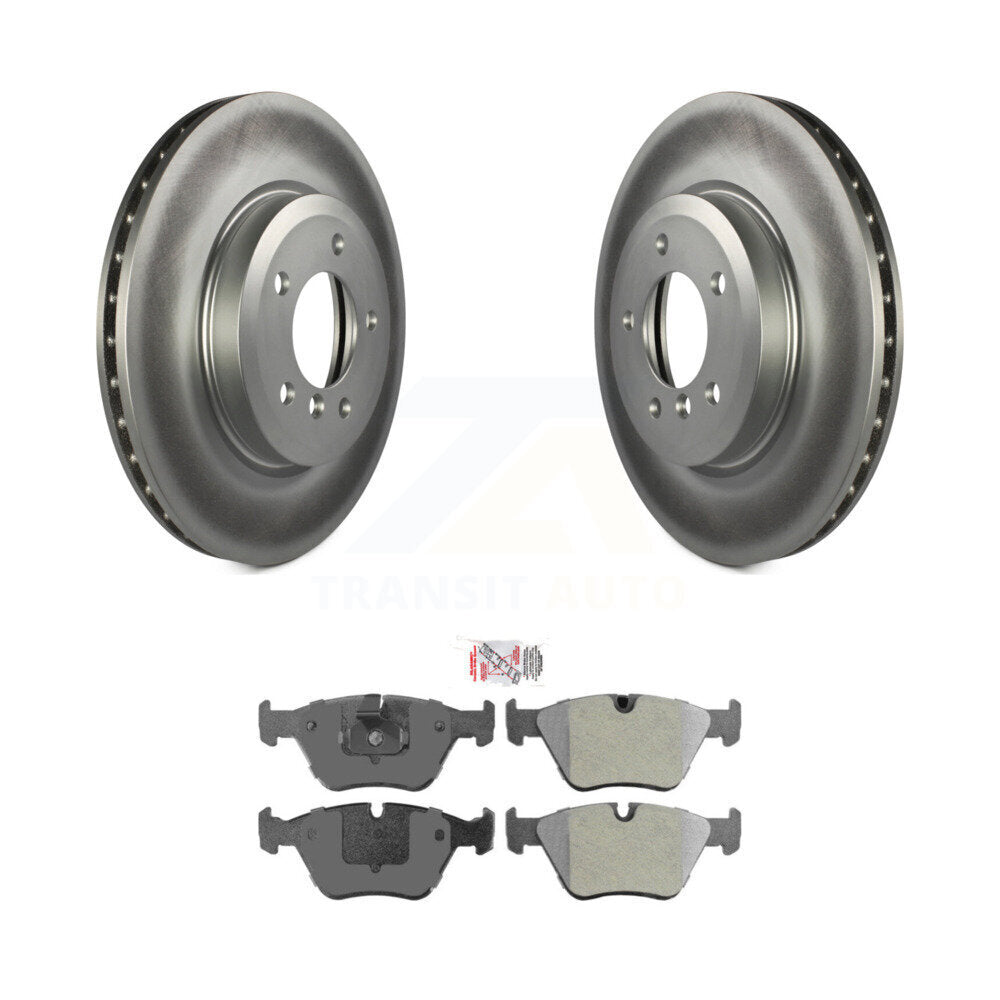 Coated Disc Rotors and Semi-Metallic Brake Pads Kit-KGA-100818 - Kit.bestparts.ca