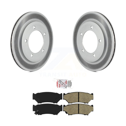 coated disc rotors and semi metallic brake pads-kga-100821 - Kit.bestparts.ca