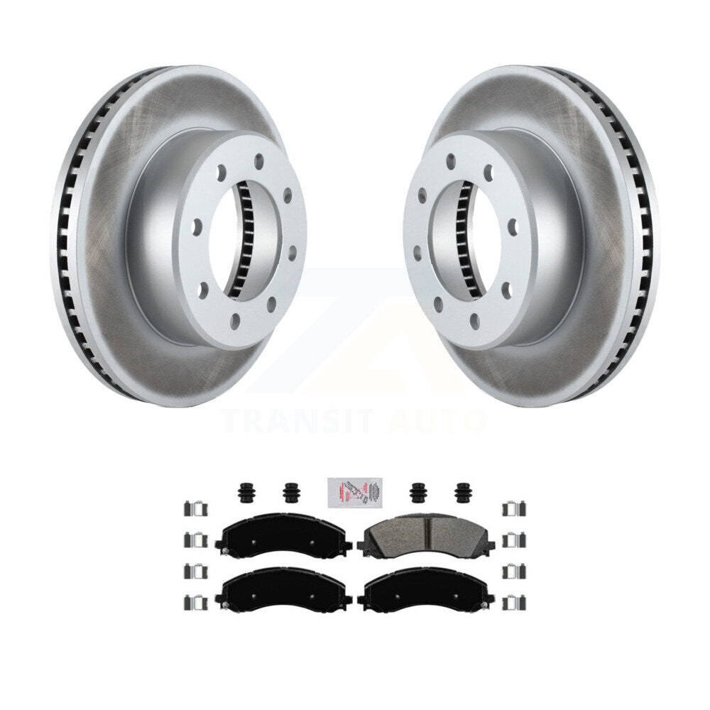 Coated Disc Rotors and Semi-Metallic Brake Pads Kit-KGA-100824 - Kit.bestparts.ca Kit.bestparts.ca