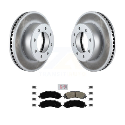 Coated Disc Rotors and Semi-Metallic Brake Pads Kit-KGA-100825 - Kit.bestparts.ca