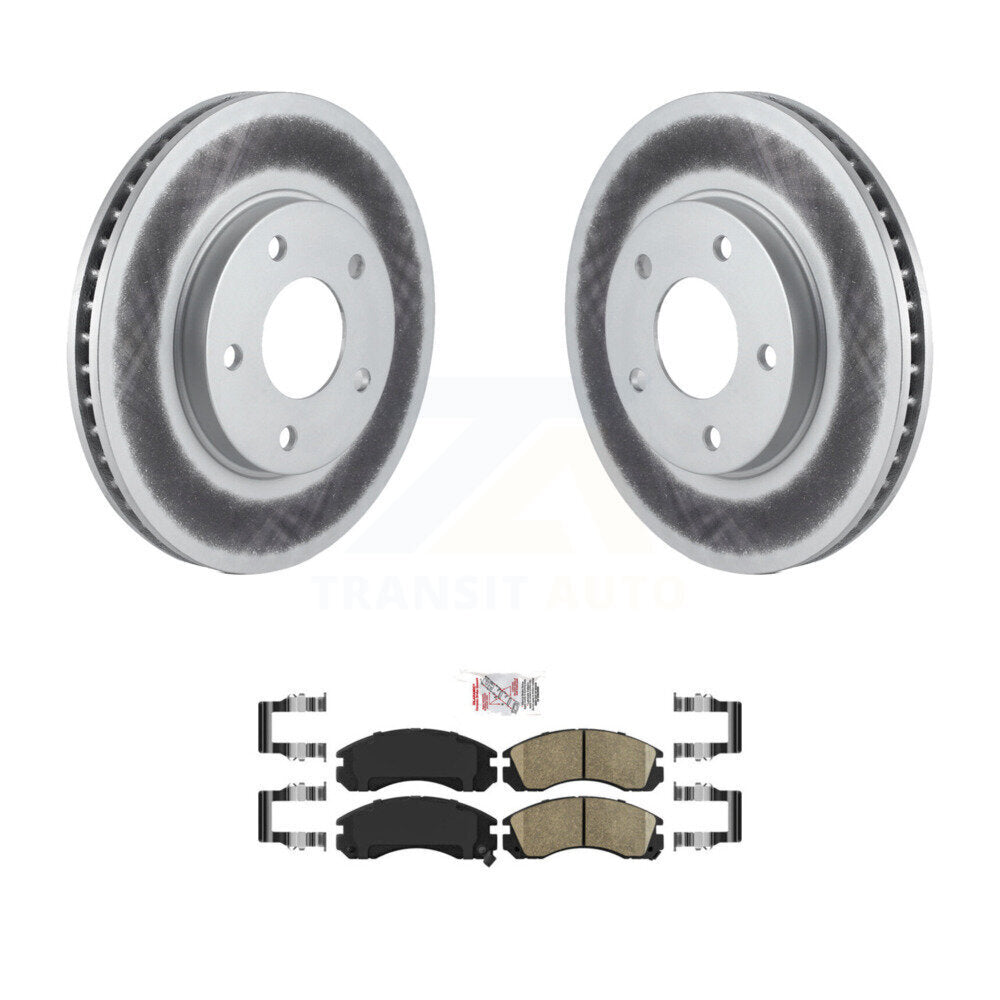 Coated Disc Rotors and Ceramic Brake Pads Kit-KGA-100829 - Kit.bestparts.ca