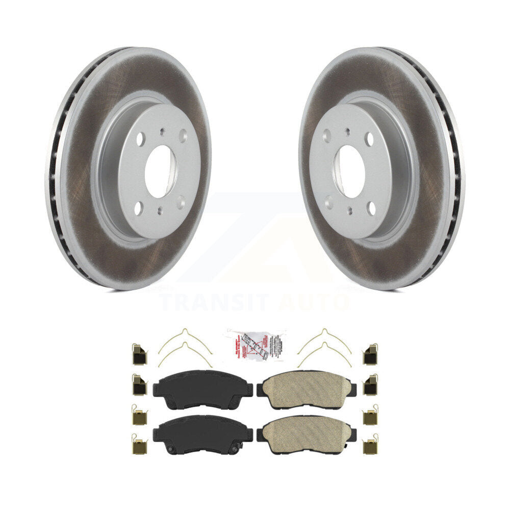 Coated Disc Rotors and Ceramic Brake Pads Kit-KGA-100833 - Kit.bestparts.ca