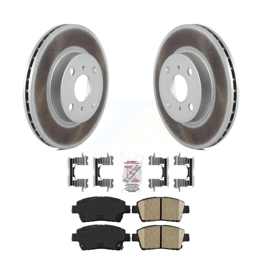 Coated Disc Rotors and Ceramic Brake Pads Kit-KGA-100835 - Kit.bestparts.ca Kit.bestparts.ca