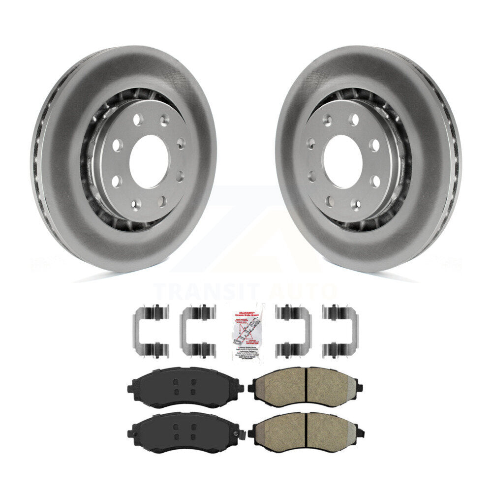 Coated Disc Rotors and Semi-Metallic Brake Pads Kit-KGA-100837 - Kit.bestparts.ca Kit.bestparts.ca