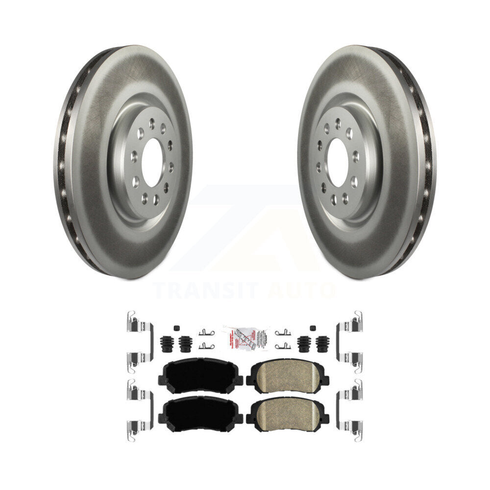 Coated Disc Rotors and Ceramic Brake Pads Kit-KGA-100838 - Kit.bestparts.ca Kit.bestparts.ca