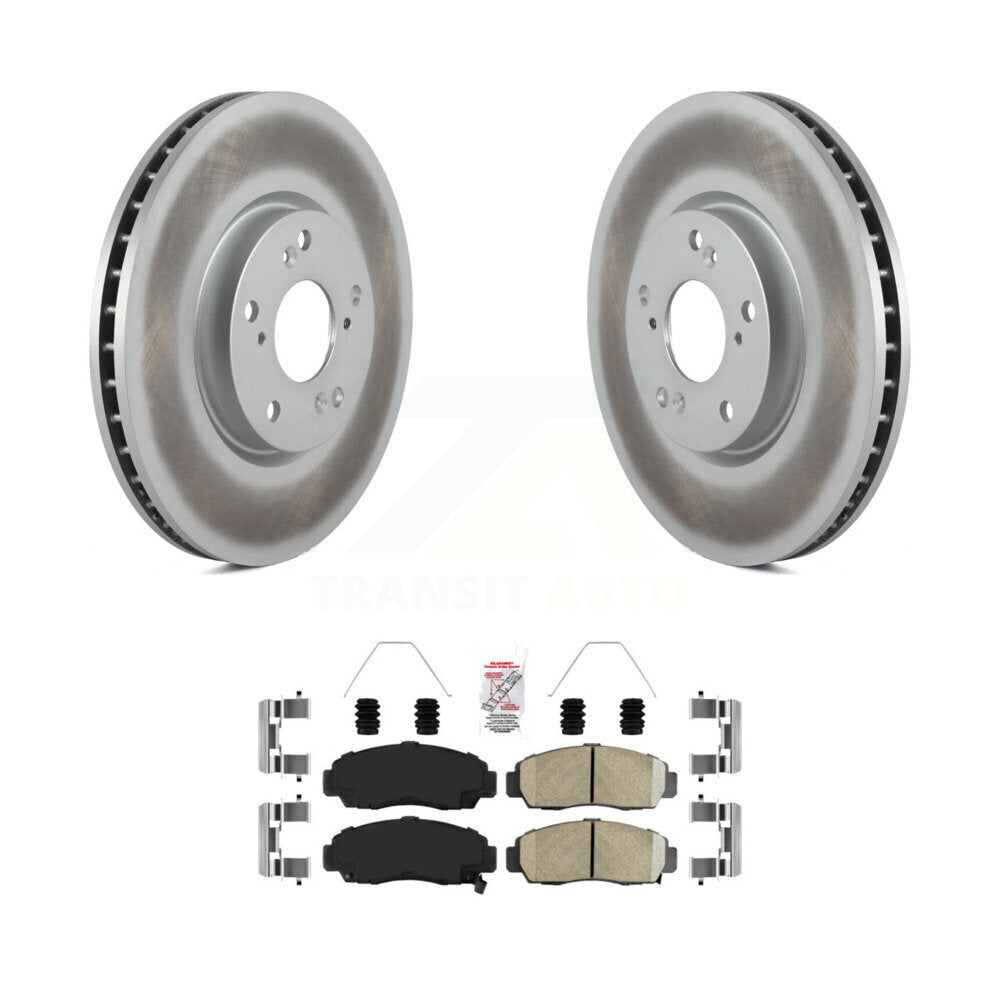 Coated Disc Rotors and Ceramic Brake Pads Kit-KGA-100849 - Kit.bestparts.ca Kit.bestparts.ca