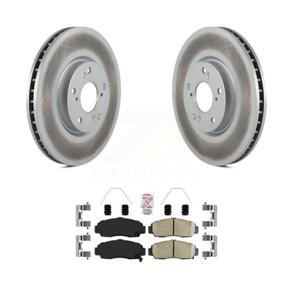 Coated Disc Rotors and Ceramic Brake Pads Kit-KGA-100849 - Kit.bestparts.ca