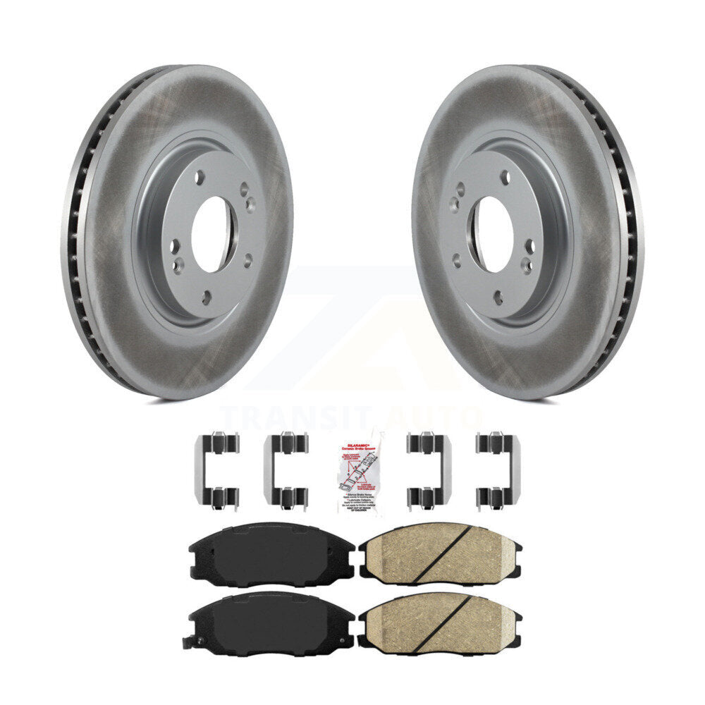 Coated Disc Rotors and Ceramic Brake Pads Kit-KGA-100855 - Kit.bestparts.ca Kit.bestparts.ca