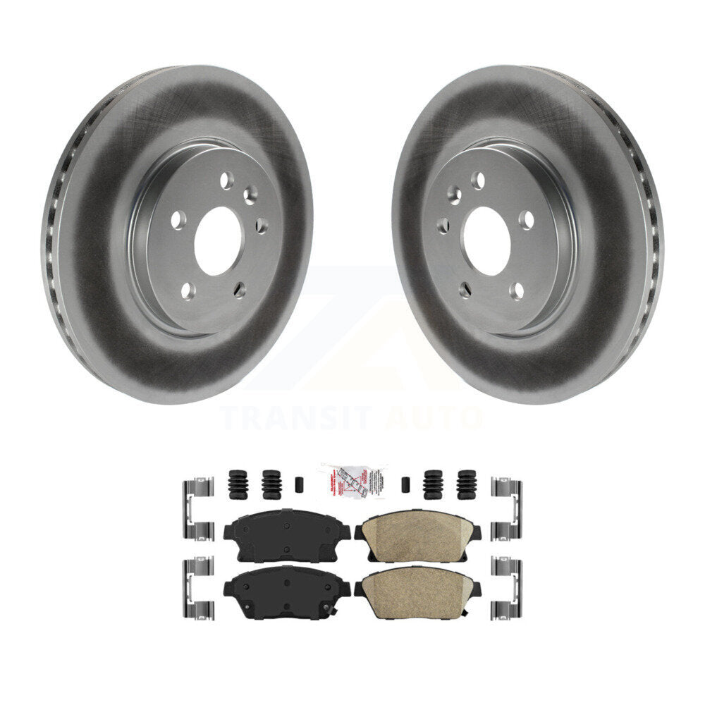 Coated Disc Rotors and Ceramic Brake Pads Kit-KGA-100857 - Kit.bestparts.ca Kit.bestparts.ca