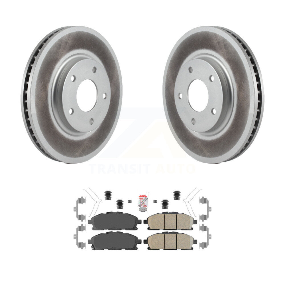 Coated Disc Rotors and Ceramic Brake Pads Kit-KGA-100864 - Kit.bestparts.ca Kit.bestparts.ca