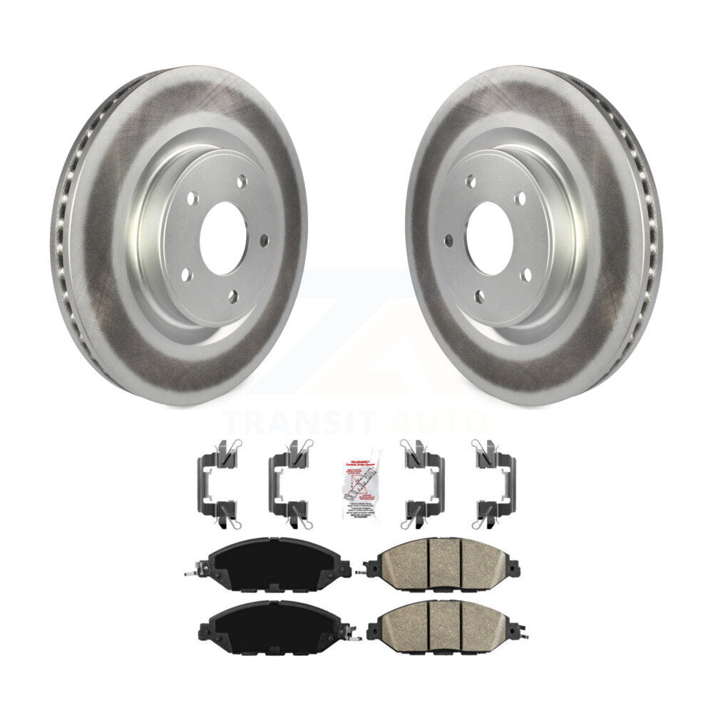Coated Disc Rotors and Ceramic Brake Pads Kit-KGA-100867 - Kit.bestparts.ca Kit.bestparts.ca