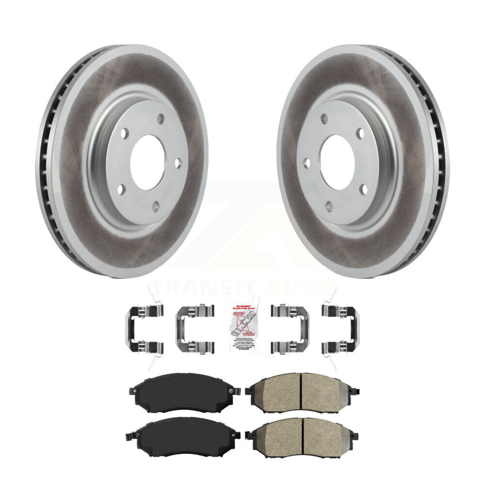 Coated Disc Rotors and Semi-Metallic Brake Pads Kit-KGA-100869 - Kit.bestparts.ca Kit.bestparts.ca