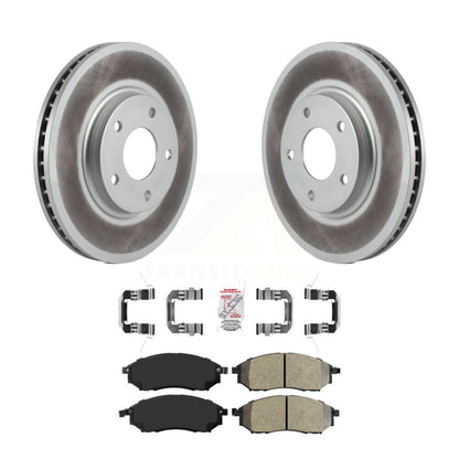 Coated Disc Rotors and Semi-Metallic Brake Pads Kit-KGA-100869 - Kit.bestparts.ca