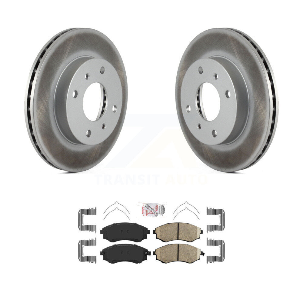 Coated Disc Rotors and Ceramic Brake Pads Kit-KGA-100871 - Kit.bestparts.ca Kit.bestparts.ca