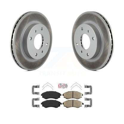 Coated Disc Rotors and Ceramic Brake Pads Kit-KGA-100871 - Kit.bestparts.ca