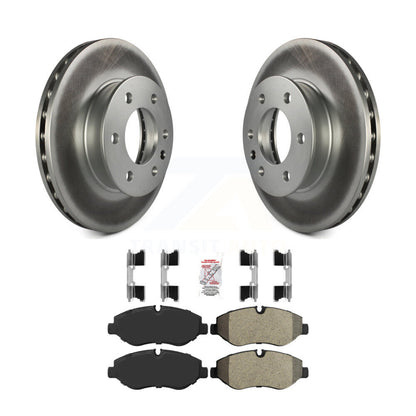 Coated Disc Rotors and Semi-Metallic Brake Pads Kit-KGA-100876 - Kit.bestparts.ca