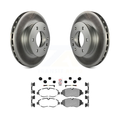 Coated Disc Rotors and Semi-Metallic Brake Pads Kit-KGA-100877 - Kit.bestparts.ca